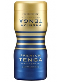 Мастурбатор TENGA Premium Dual Sensation Cup - Tenga - в Электростали купить с доставкой