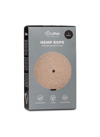 Пеньковая веревка для связывания Hemp Rope - 5 м. - Easy toys - купить с доставкой в Электростали