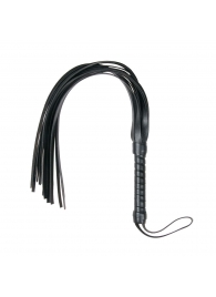 Черный флоггер Flogger Whip - 46 см. - Easy toys - купить с доставкой в Электростали