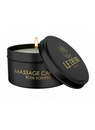 Массажная свеча с ароматом розы Massage Candle Rose Scented - 100 гр. - Shots Media BV - купить с доставкой в Электростали