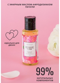 Массажное масло Pleasure Lab Delicate с ароматом пиона и пачули - 50 мл. - Pleasure Lab - купить с доставкой в Электростали