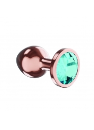 Пробка цвета розового золота с малиновым кристаллом Diamond Topaz Shine L - 8,3 см. - Lola Games - купить с доставкой в Электростали