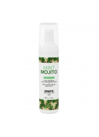 Разогревающее массажное масло с ароматом мохито Gourmet Mint Mojito - 50 мл. - Exsens - купить с доставкой в Электростали