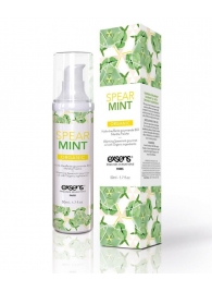 Разогревающее массажное масло Gourmet Spearmint Organic с органическими ингредиентами - 50 мл. - Exsens - купить с доставкой в Электростали