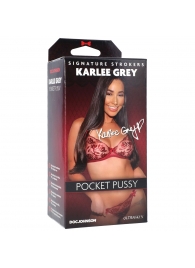 Мастурбатор-вагина Karlee Grey ULTRASKYN Pocket Pussy - Doc Johnson - в Электростали купить с доставкой