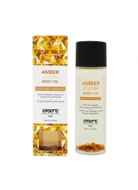 Органическое массажное масло AMBER JOJOBA - 100 мл. - Exsens - купить с доставкой в Электростали
