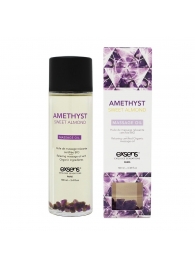 Органическое массажное масло AMETHYST SWEET ALMOND - 100 мл. - Exsens - купить с доставкой в Электростали