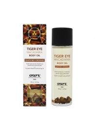 Органическое массажное масло TIGER EYE MACADAMIA - 100 мл. - Exsens - купить с доставкой в Электростали