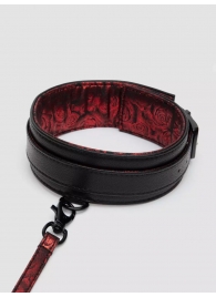 Стильный ошейник с поводком Reversible Faux Leather Collar and Lead - Fifty Shades of Grey - купить с доставкой в Электростали