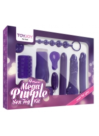 Эротический набор Toy Joy Mega Purple - Toy Joy - купить с доставкой в Электростали