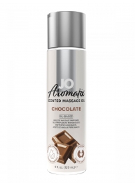 Массажное масло JO Aromatix Massage Oil Chocolate с ароматом шоколада - 120 мл. - System JO - купить с доставкой в Электростали