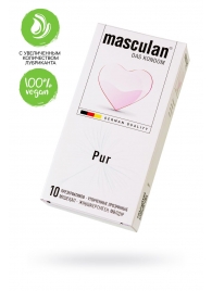 Супертонкие презервативы Masculan Pur - 10 шт. - Masculan - купить с доставкой в Электростали