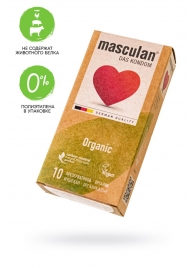 Экологически чистые презервативы Masculan Organic - 10 шт. - Masculan - купить с доставкой в Электростали