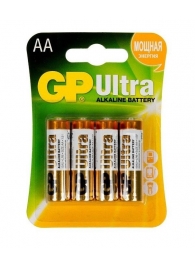 Батарейки алкалиновые GP Ultra Alkaline AA/LR6 - 4 шт. - Элементы питания - купить с доставкой в Электростали