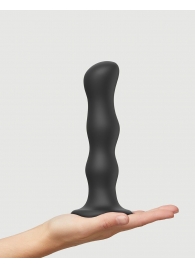 Черная насадка Strap-On-Me Dildo Geisha Balls size XL - Strap-on-me - купить с доставкой в Электростали