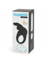 Черное эрекционное виброкольцо Happy Rabbit Rechargeable Rabbit Cock Ring - Happy Rabbit - в Электростали купить с доставкой