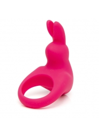 Розовое эрекционное виброкольцо Happy Rabbit Rechargeable Rabbit Cock Ring - Happy Rabbit - в Электростали купить с доставкой