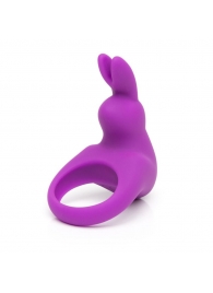 Фиолетовое эрекционное виброкольцо Happy Rabbit Rechargeable Rabbit Cock Ring - Happy Rabbit - в Электростали купить с доставкой