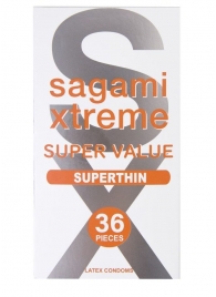 Ультратонкие презервативы Sagami Xtreme Superthin - 36 шт. - Sagami - купить с доставкой в Электростали