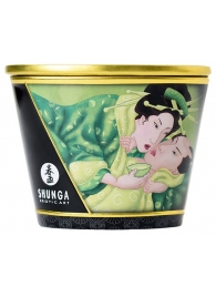 Массажная свеча Exotic Green Tea с ароматом зелёного чая - 170 мл. - Shunga - купить с доставкой в Электростали