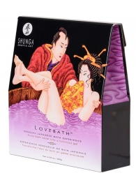 Соль для ванны Lovebath Sensual lotus, превращающая воду в гель - 650 гр. - Shunga - купить с доставкой в Электростали