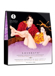 Соль для ванны Lovebath Sensual lotus, превращающая воду в гель - 650 гр. - Shunga - купить с доставкой в Электростали