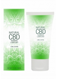 Лубрикант с пролонгирующим эффектом Natural CBD Numbing Lubricant - 50 мл. - Shots Media BV - купить с доставкой в Электростали