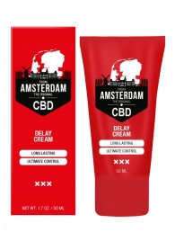 Крем-пролонгатор CBD from Amsterdam Delay Cream - 50 мл. - Shots Media BV - купить с доставкой в Электростали