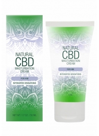 Крем для мастурбации для мужчин Natural CBD Masturbation Cream For Him - 50 мл. - Shots Media BV - купить с доставкой в Электростали