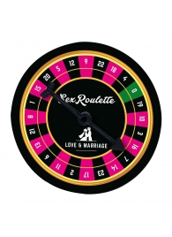 Настольная игра-рулетка Sex Roulette Love   Marriage - Tease&Please - купить с доставкой в Электростали