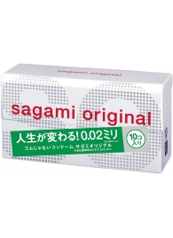 Ультратонкие презервативы Sagami Original 0.02 - 10 шт. - Sagami - купить с доставкой в Электростали