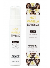 Возбуждающий гель Hot Vanilla Espresso Arousal Gel - 15 мл. - Exsens - купить с доставкой в Электростали