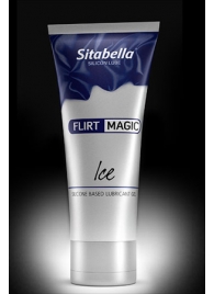 Силиконовая гель-смазка FLIRT MAGIC Ice с лёгким пролонгирующим эффектом - 75 мл. - Sitabella - купить с доставкой в Электростали