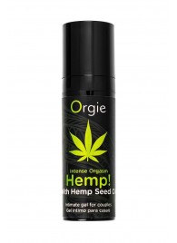 Возбуждающий интимный гель для пар ORGIE Hemp Intense Orgasm - 15 мл. - ORGIE - купить с доставкой в Электростали
