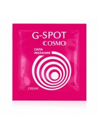 Стимулирующий интимный крем для женщин Cosmo G-spot - 2 гр. - Биоритм - купить с доставкой в Электростали