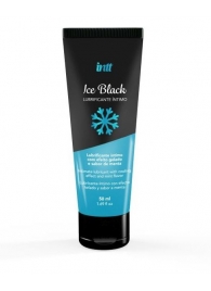 Лубрикант на водной основе Ice Black с ледяным эффектом - 50 мл. - INTT - купить с доставкой в Электростали