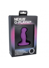 Фиолетовая вибровтулка Nexus G-Play+ M - Nexus Range - в Электростали купить с доставкой