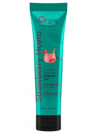 Съедобный интимный гель Orgie Lube Tube Cocktail Strawberry Mojito - 100 мл. - ORGIE - купить с доставкой в Электростали