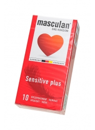 Презервативы Masculan Sensitive plus - 10 шт. - Masculan - купить с доставкой в Электростали