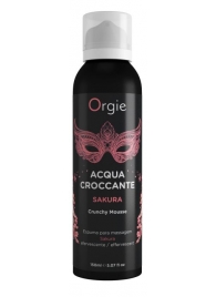 Хрустящая пенка для массажа Orgie Acqua Croccante Sakura с ароматом сакуры - 150 мл. - ORGIE - купить с доставкой в Электростали