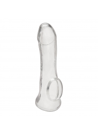 Прозрачная насадка на пенис Transparent Penis Enhancing Sleeve Extension - 15,9 см. - BlueLine - в Электростали купить с доставкой