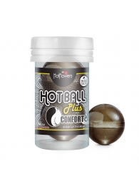 Анальный лубрикант на масляной основе Hot Ball Plus Conforto (2 шарика по 3 гр.) - HotFlowers - купить с доставкой в Электростали