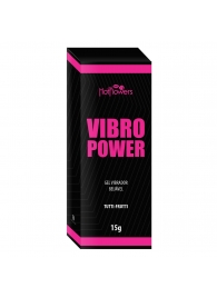 Жидкий вибратор Vibro Power со вкусом тутти-фрутти - 15 гр. - HotFlowers - купить с доставкой в Электростали