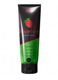 Смазка на водной основе с ароматом клубники Strawberry Lubricant - 100 мл. - INTT - купить с доставкой в Электростали