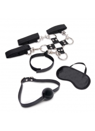 Набор для фиксации из 7 предметов Hogtie   Ball Gag Kit - Lux Fetish - купить с доставкой в Электростали