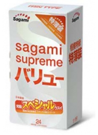 Ультратонкие презервативы Sagami Xtreme SUPERTHIN - 24 шт. - Sagami - купить с доставкой в Электростали