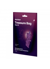 Фиолетовый мешочек для хранения игрушек Treasure Bag M - Satisfyer - купить с доставкой в Электростали