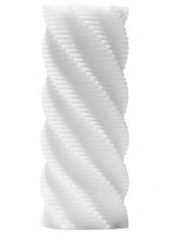 Белый 3D мастурбатор SPIRAL - Tenga - в Электростали купить с доставкой