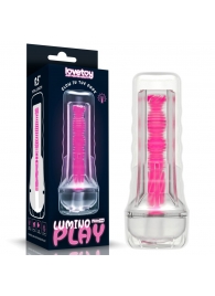 Светящийся в темноте мастурбатор 8.5 Lumino Play Masturbator - Lovetoy - в Электростали купить с доставкой