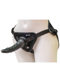 Комплект из трусиков Harness и двух насадок - 20,5 и 18 см. - LOVETOY (А-Полимер) - купить с доставкой в Электростали